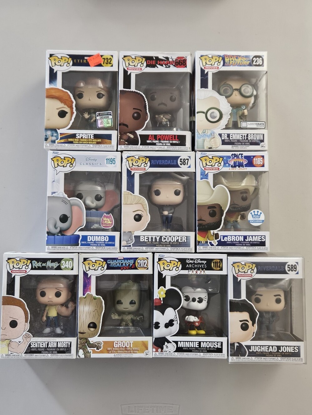 Funko Pop Lot of 10 Disney Marvel Riverdale